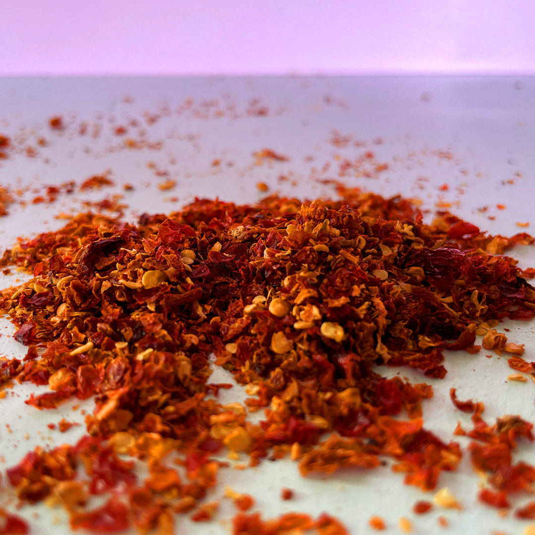 Scotch Bonnet Chili Flocken