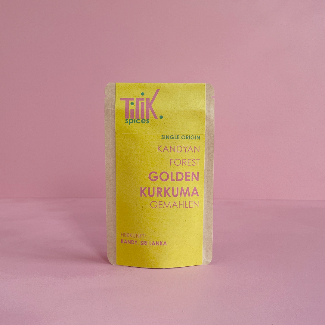 Golden Kurkuma Gemahlen