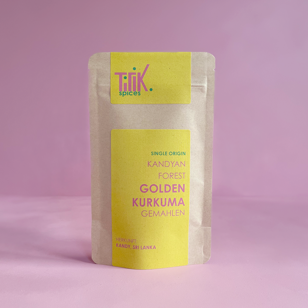 Golden Kurkuma Gemahlen