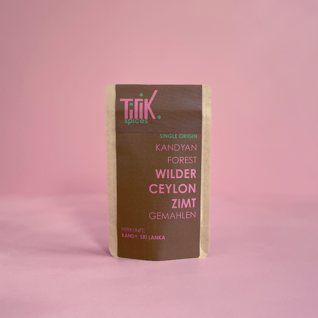 Wilder Ceylon Zimt Gemahlen