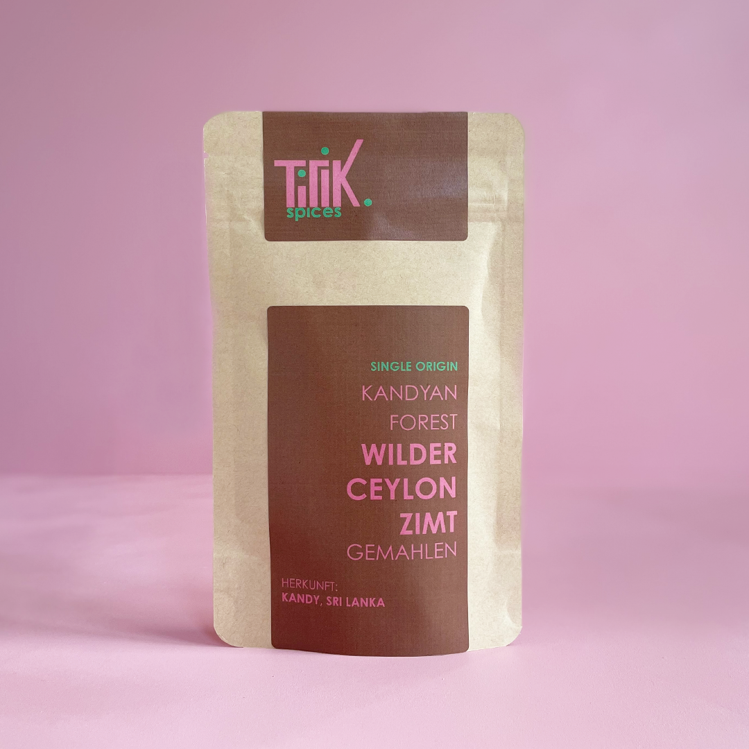 Wilder Ceylon Zimt Gemahlen
