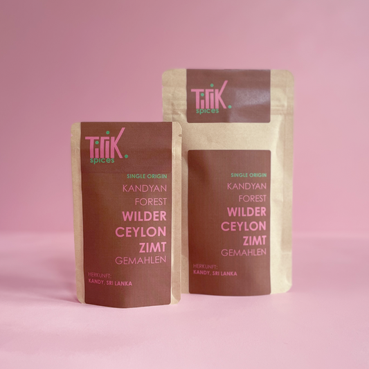 Wilder Ceylon Zimt Gemahlen