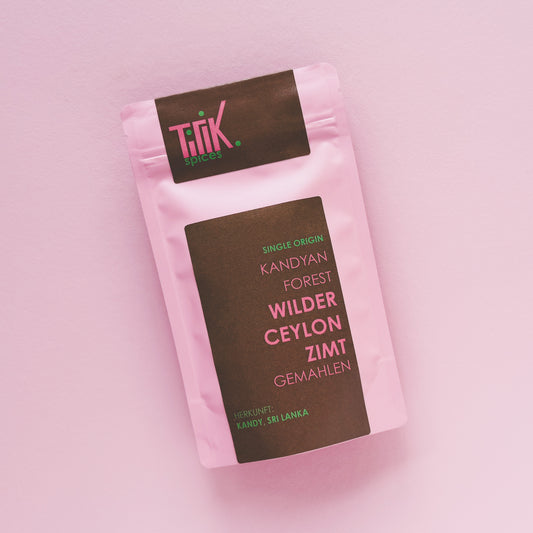 Wilder Ceylon Zimt Gemahlen